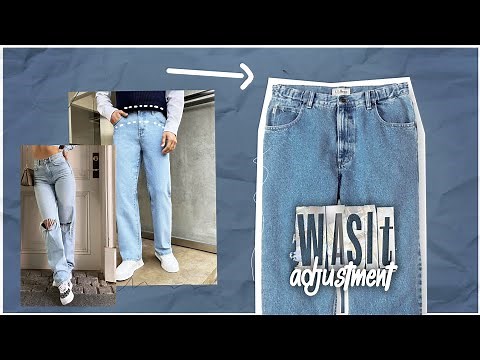 How to take in pants at the waist, the easy way | The Tall Tailor