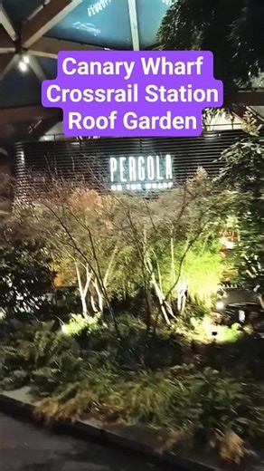 See this mindblowing rooftop garden in Canary Wharf