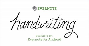 Llega la escritura a mano en Evernote para Android
