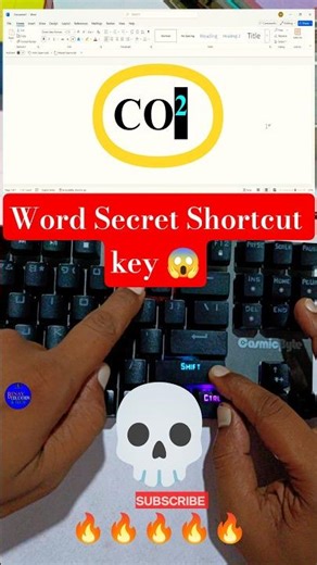🔥 Secret Shortcut in MS Word! | Ctrl + Shift + - | Must Try Trick #shorts #windows #ytshorts #viral
