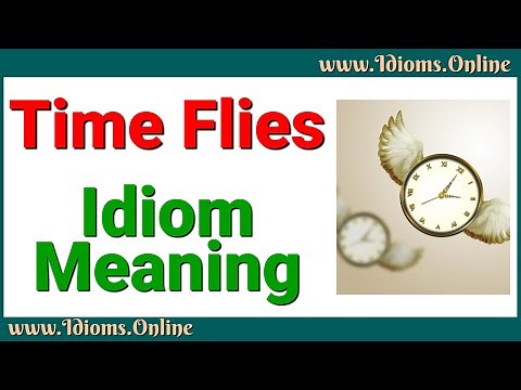 Time Flies (When You're Having Fun) Meaning | Idioms In English | English Proverbs