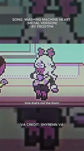 You Know You Should Look Away… | Deltarune Weird Route x Washing Machine Heart Edit #deltarune