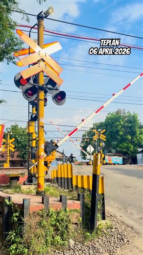 Palang Kyolen JPL 27 Teplan, Bogor Perlintasan Kereta Api 2 Palang