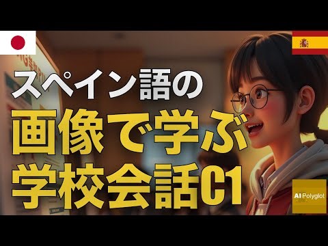 スペイン語の画像で学ぶ学校会話C1 | 聞き流し | Spanish | 実用例文付き