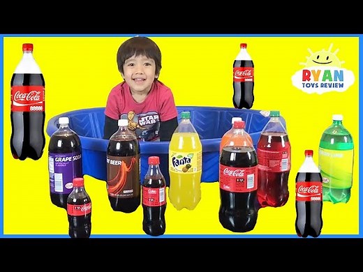 Learn colors for children with Coca Cola!