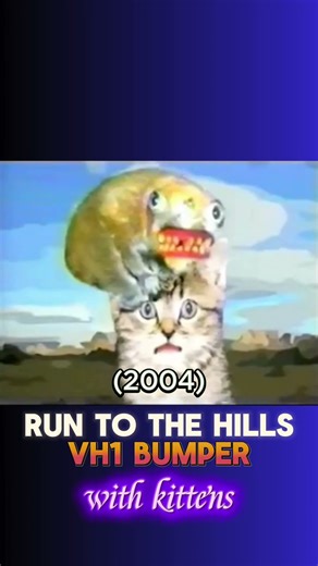 "Run to the Hills" VH1 Bumper with Kittens