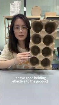 Natural Candle Packaging: Dry Pressed Natural Pulp Candle Trays