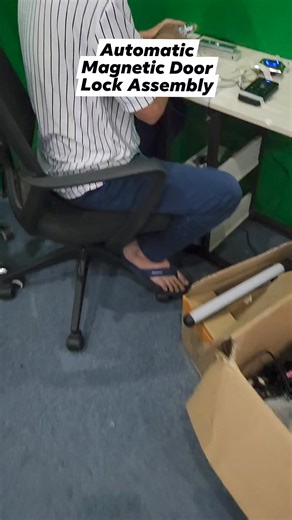 1.3K views | Automatic Magnetic Door lock Assembly & Demo #DoorLock #SmartLock #MagneticDoor | MegaMac | Facebook
