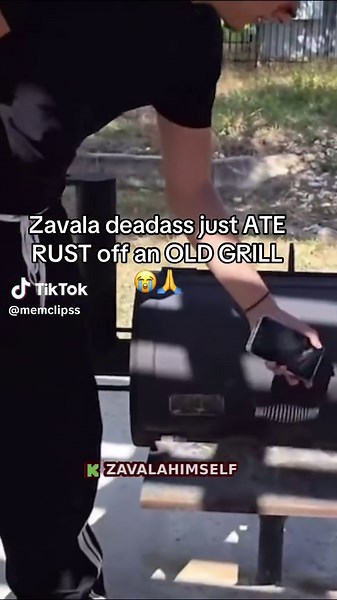 Zavala ATE RUST off an OLD GRILL!