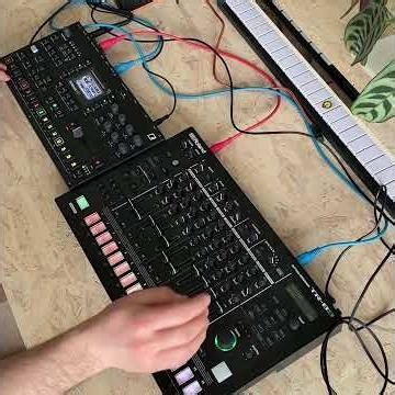 Techno Jam w Elektron Octatrack MKII + Roland Tr8s #technomusic #elektron
