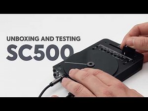 WORLD'S smallest SCRATCH TURNTABLE - UNBOXING AND TESTING (SC500)
