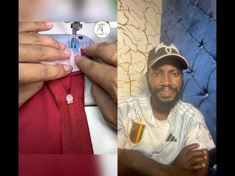 How to fix invisible zipper