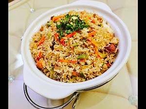 সহজতে বনাব পৰা Veg পোলাও || Easy and simple steps to cook vegetable Pulao.