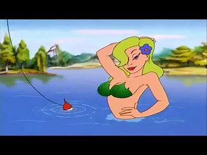 Funny video clip Mermaid and fisherman Bad ending Humor cartoons movie