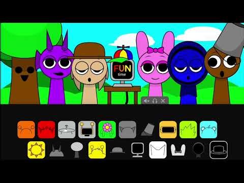 incredibox sprunki sinner edition Animation Videos। Gray sus Mr.Sun creative Animation funny gaming