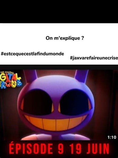 Jax? #estcequecestlafindumonde #jax #tadc #theamazingdigitalcircus #episode9 #wht