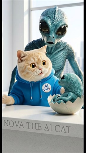 Cat Gets the Weirdest Surprise Ever!