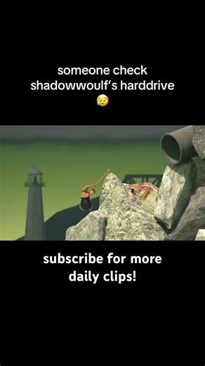 Getting Over It (Part 6) (Full Video: ‪@BlueNuke‬ ) #fyp #shorts #gaming