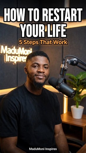How To Restart Your Life in 5 Steps (When Nothing Feels Right) #shorts #viral