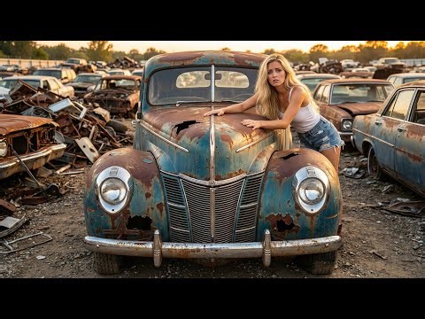 ASMR Car Restoration | 1940 Ford Deluxe Coupe Rescued From Junkyard | Complete Rebuild | No Talking