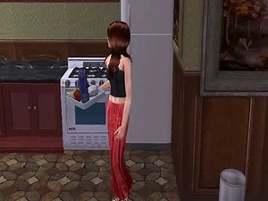 The Sims 2 death by fire