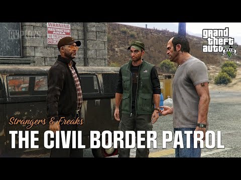GTA 5 THE CIVIL BORDER PATROL || MISSION 🔥