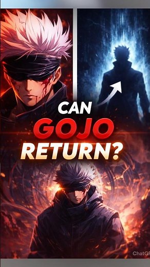 Can Gojo Return After Death? 😱 The Truth Behind JJK’s Biggest Mystery! #anime #jjk #shorts