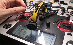 [搬]-1/87挖掘机-整体测试