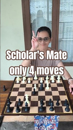 How to Win Chess in 4 Moves | Scholar’s Mate Tutorial by Hyang's Mother.part 1
