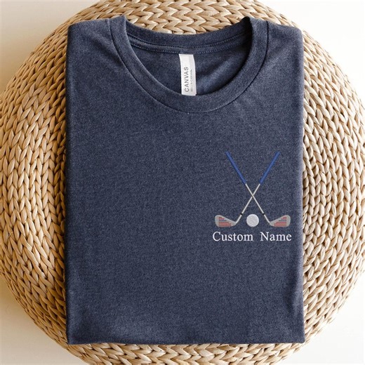Embroidered Custom Golf Shirt,personalized Name Golf Tee,golf Club Embroidery T-shirt, Golf Sweatshirt,gift for Golfer, Men Women Unisex Top - Etsy