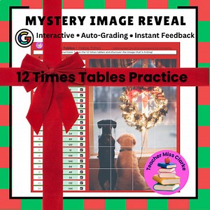 12 Times Tables - Multiplication Practice - Interactive Auto-Grading
