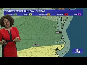 Seven day forecast at 11 p.m. on May 11, 2019