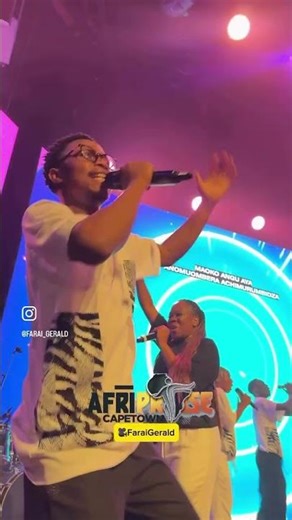 Zimpraise rocked the stage in Capetown🔥🔥. Afripraise Capetown‼️ #faraigerald