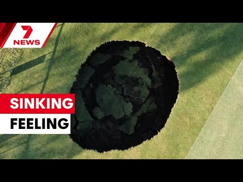 Giant sink hole halts tunnelling on North East Link, local sport teams left in limbo | 7NEWS