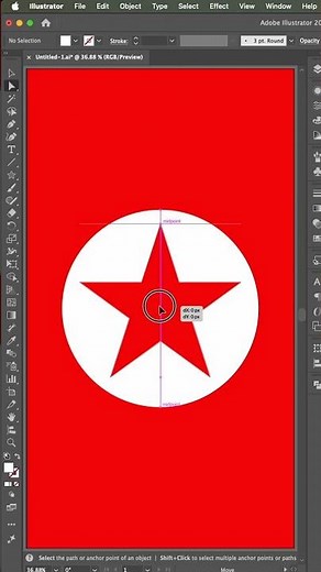 Non-Destructive Cutout Trick in Adobe Illustrator! #short