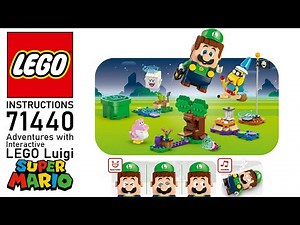 LEGO Instructions: 71440 Adventures with Interactive LEGO Luigi
