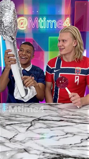Mbappé Picked the Big One… Big Mistake 🍭💀 #parody #football #haaland #worldcup