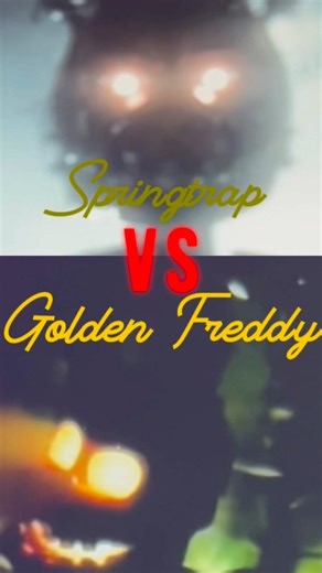 Spring trap vs Goldon Freddy #springtrap #goldonfreddy #fnaf #edit