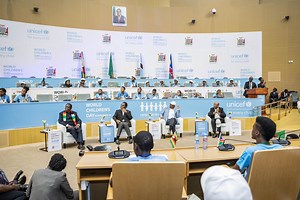 Children and leaders from four countries renewed their commitment for child rights