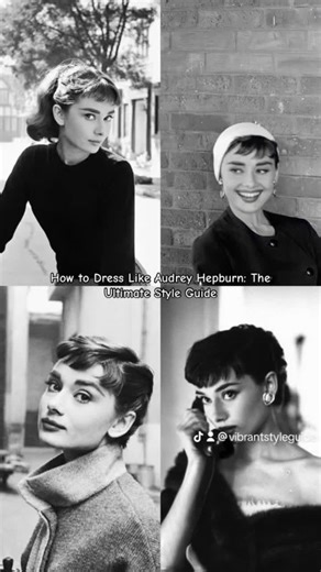 Channeling Audrey Hepburn's Iconic Style