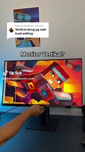Monitor Vertikal: Productivity Boost with 144 Hz Refresh Rate
