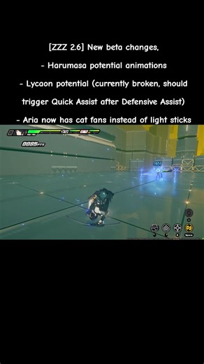 GachaVerse | [ZZZ 2.6] New beta changes - Harumasa potential animations - Lycaon potential (currently broken, should trigger Quick Assist after... | Instagram