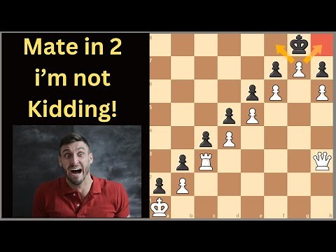 Brilliant Mate in 2 Moves Puzzle