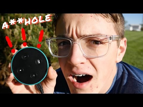 Say This To Your Amazon Echo Before It's BANNED! (ALEXA SWEARING)