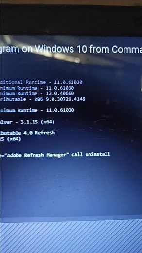 How to Uninstall a Program on Windows 10 from Command Prompt.