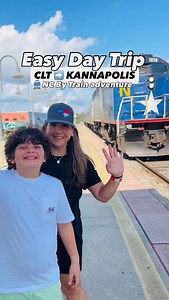 2.5K views · 341 reactions | Traveling by train in North Carolina is...