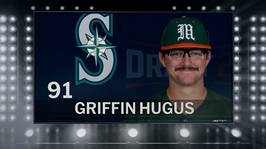 Draft 2025: Mariners select RHP Griffin Hugus No. 91