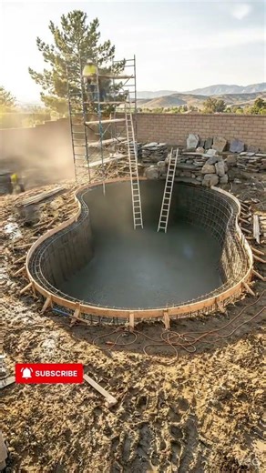 Building a Luxury Waterfall Pool from Scratch