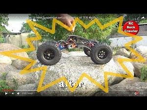 RC4WD Bully 2 MOA Crawler 16 Suspention setup BEFORE / AFTER #bully2 (too hard)