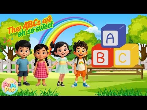 The ABCs Are Oh So Sweet - PopiPop kids song